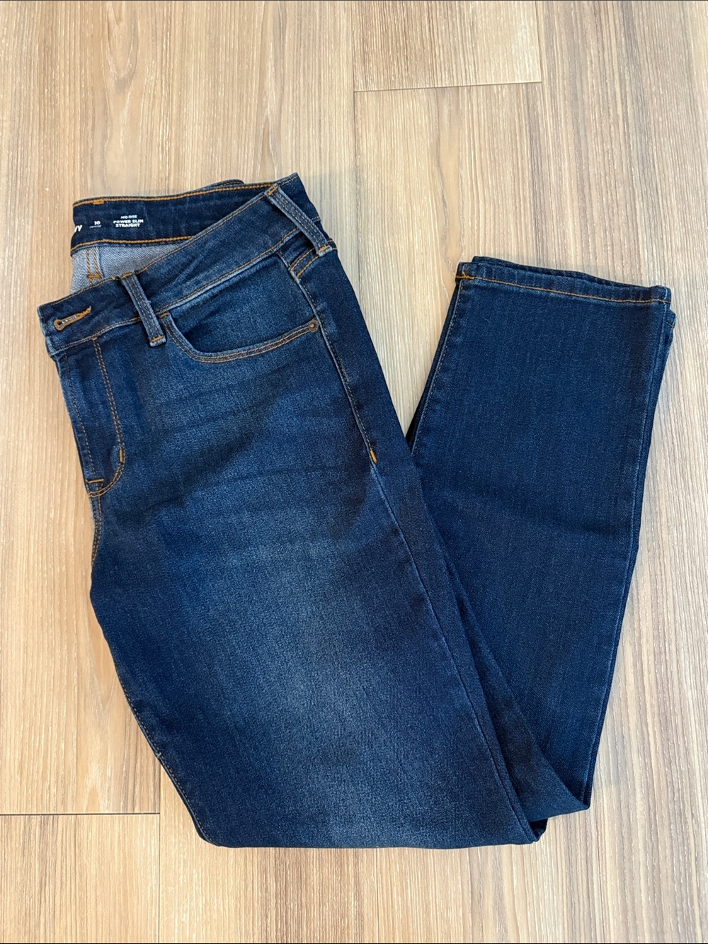 Old Navy Men’s Dark Blue Straight Jeans